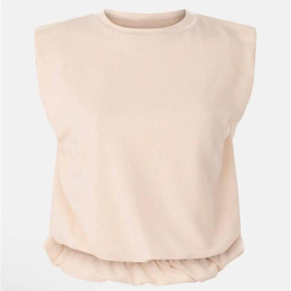 Lioness Field Of Dreams cream  sleeveless Top Large
